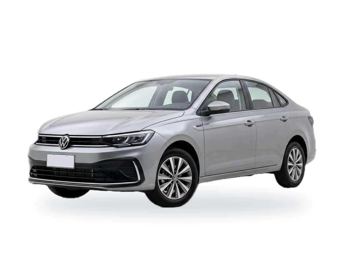 Volkswagen Virtus sedán gris